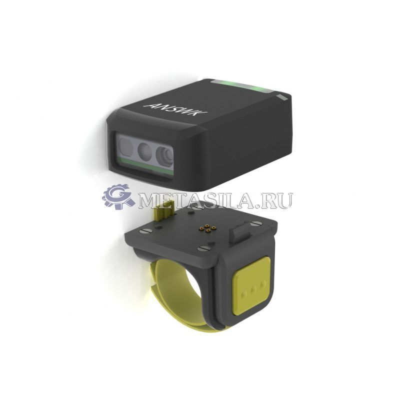 картинка RS50 Bluetooth 2D Носимый кольцевой сканер штрих-кода от магазина Метасила