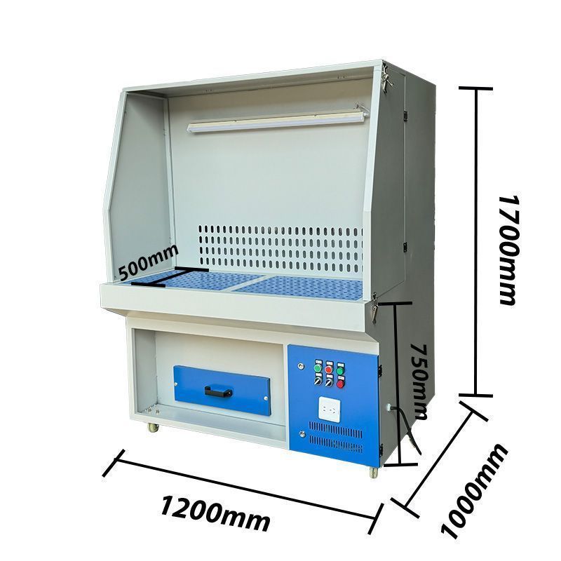 картинка Стол для шлифовальных работ с вытяжкой, модель N 500 от магазина Метасила