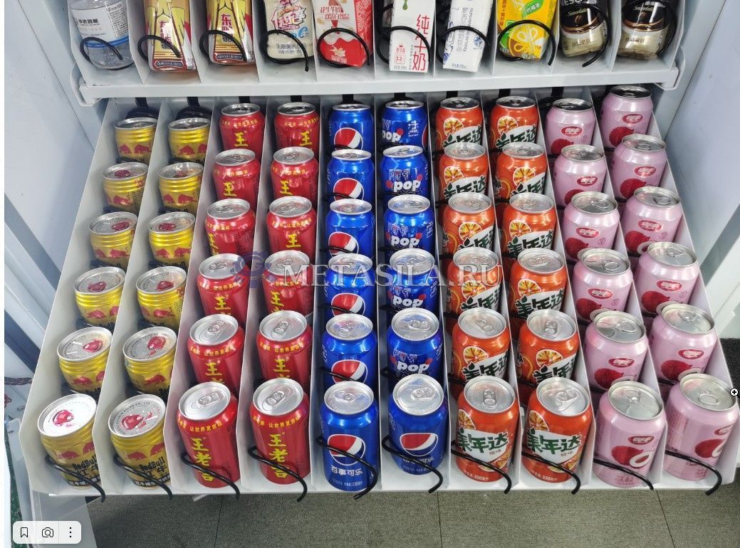 картинка Автомат для продажи закусок и напитков  от магазина Метасила