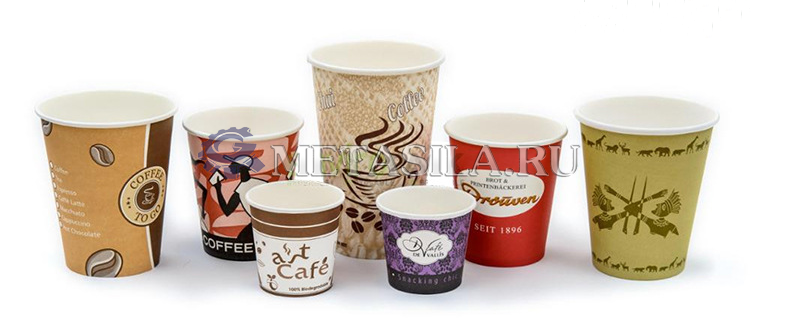 картинка Станок для делания бумажных кофе стаканов от магазина Метасила