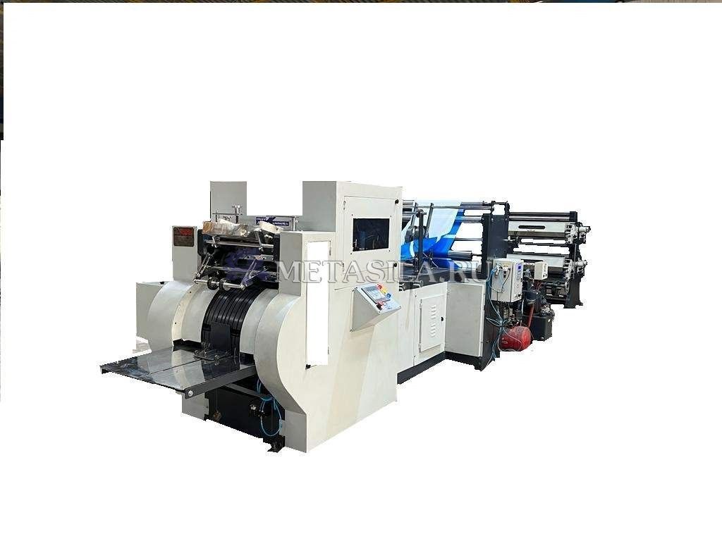 картинка Станок для изготовления бумажных пакетов со встроенным печатным блоком RT-22 (два цвета) от поставщика магазина Метасила 