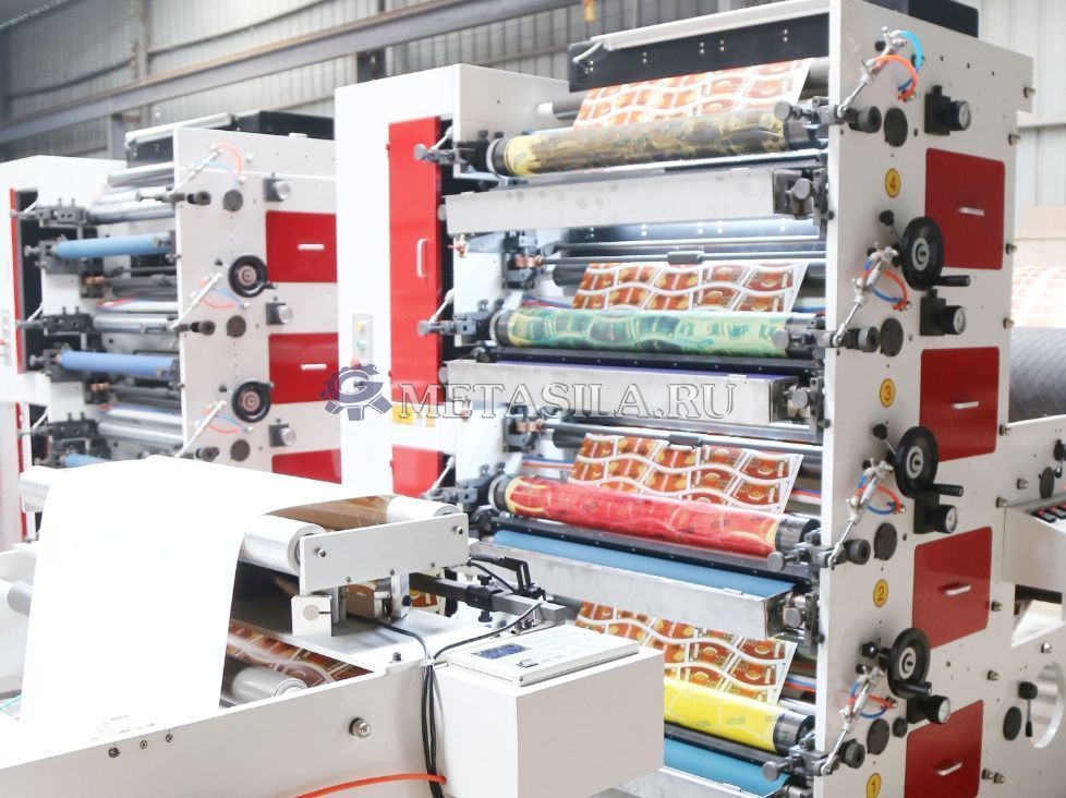 картинка Флексографская печатная машина для бумажных стаканчиков (4 цвета)  от магазина Метасила