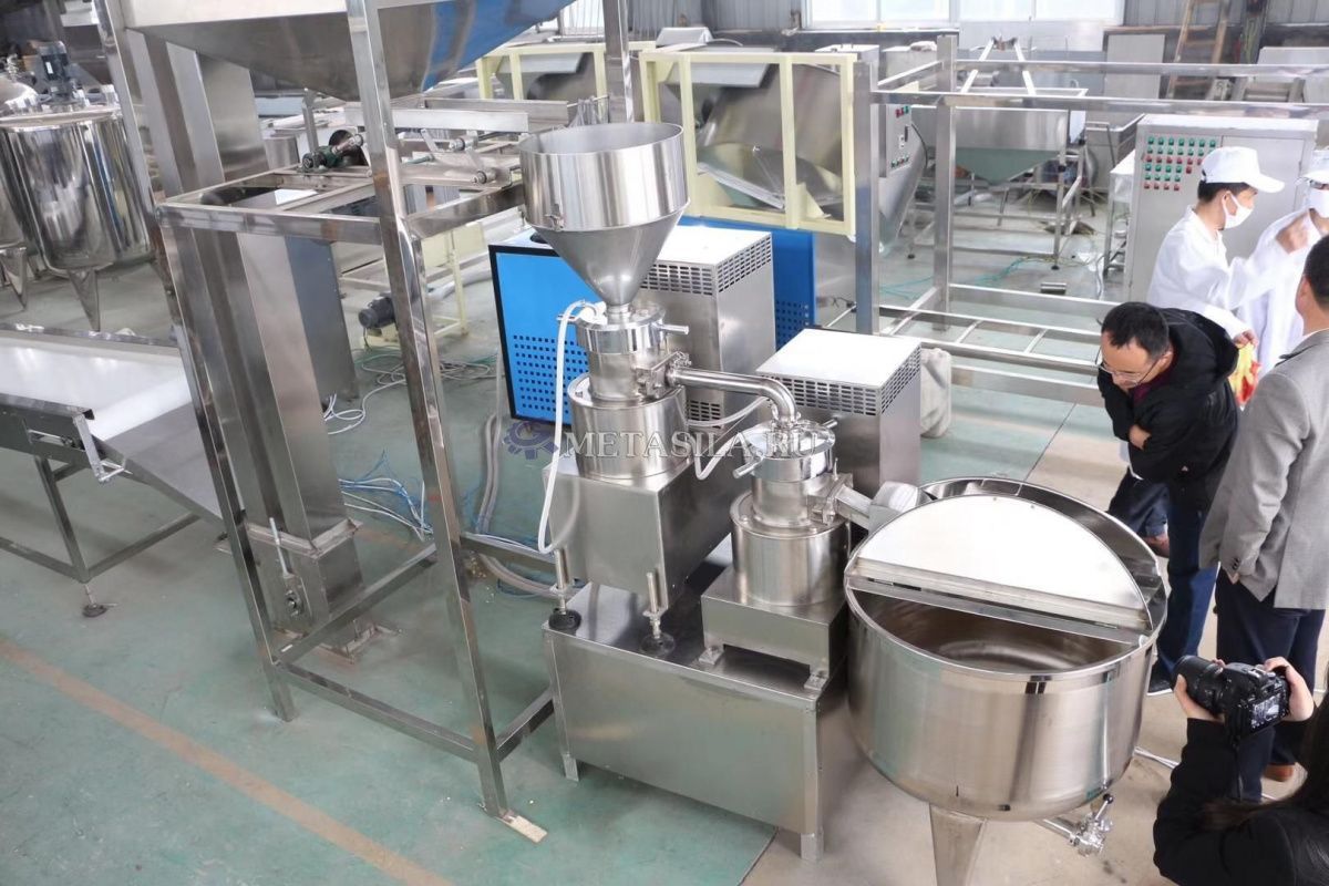 картинка Линия по производству арахисового масла (100-200 кг/ч)  от магазина Метасила