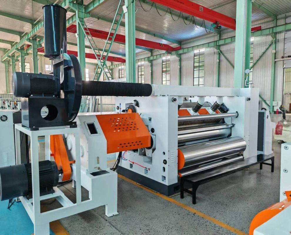 картинка Линия по производству трехслойного гофрированного картона Q2000  от магазина Метасила