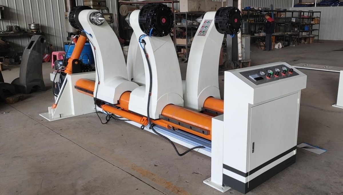 картинка Линия по производству трехслойного гофрированного картона Q2000  от магазина Метасила