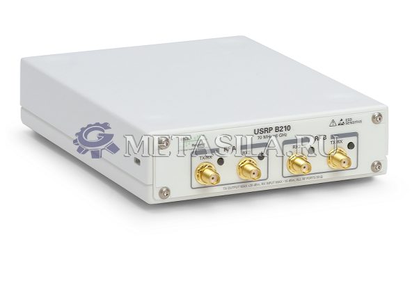 картинка NI USRP B210 SDR Kit – Двухканальный приемопередатчик (70 МГц - 6 ГГц) - Ettus Research от магазина Метасила