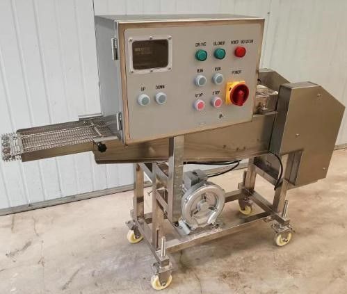 картинка Линия для производства куриных наггетсов: формовка, панировка, жарка от магазина Метасила