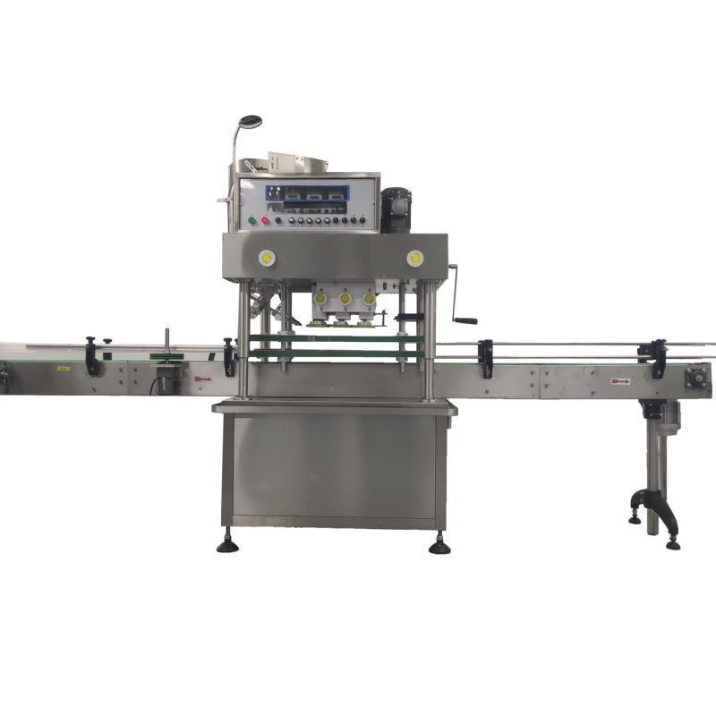 фото Линия россыпи порошковых продуктов в пластиковые банки R-109H от магазина Метасила