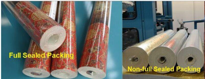 фото Машина для упаковки обоев PLK1457 от магазина Метасила