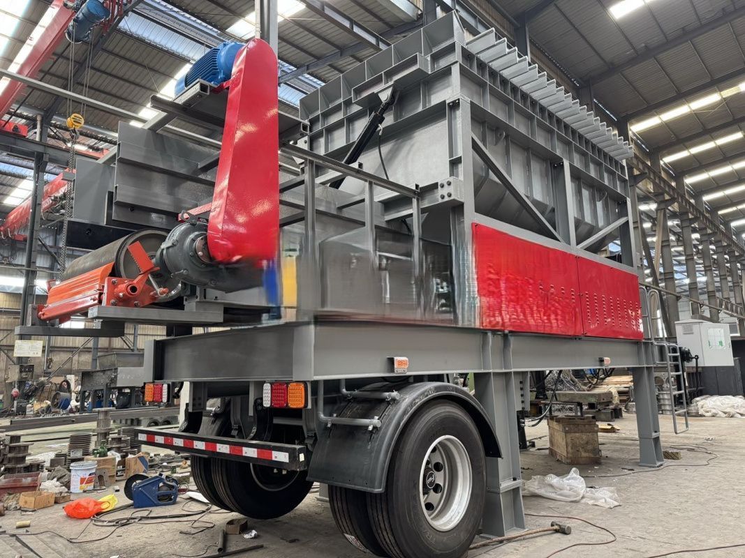 картинка Мобильный ленточный бункер питатель XD4 от магазина Метасила