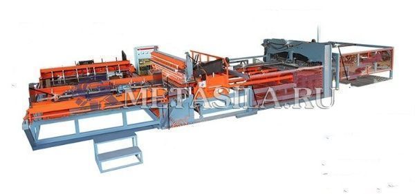 картинка Линия по производству 3 -D заборов и ограждений LNW-23 от магазина Метасила