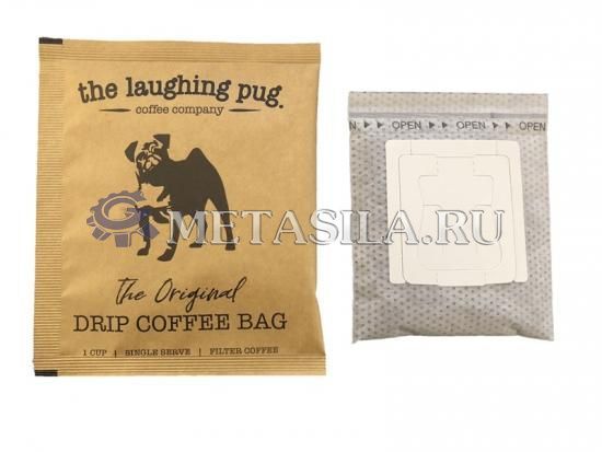 фото Станок для упаковки внутреннего и наружного пакетов для капельного кофе с ультразвуковой герметизацией от магазина Метасила