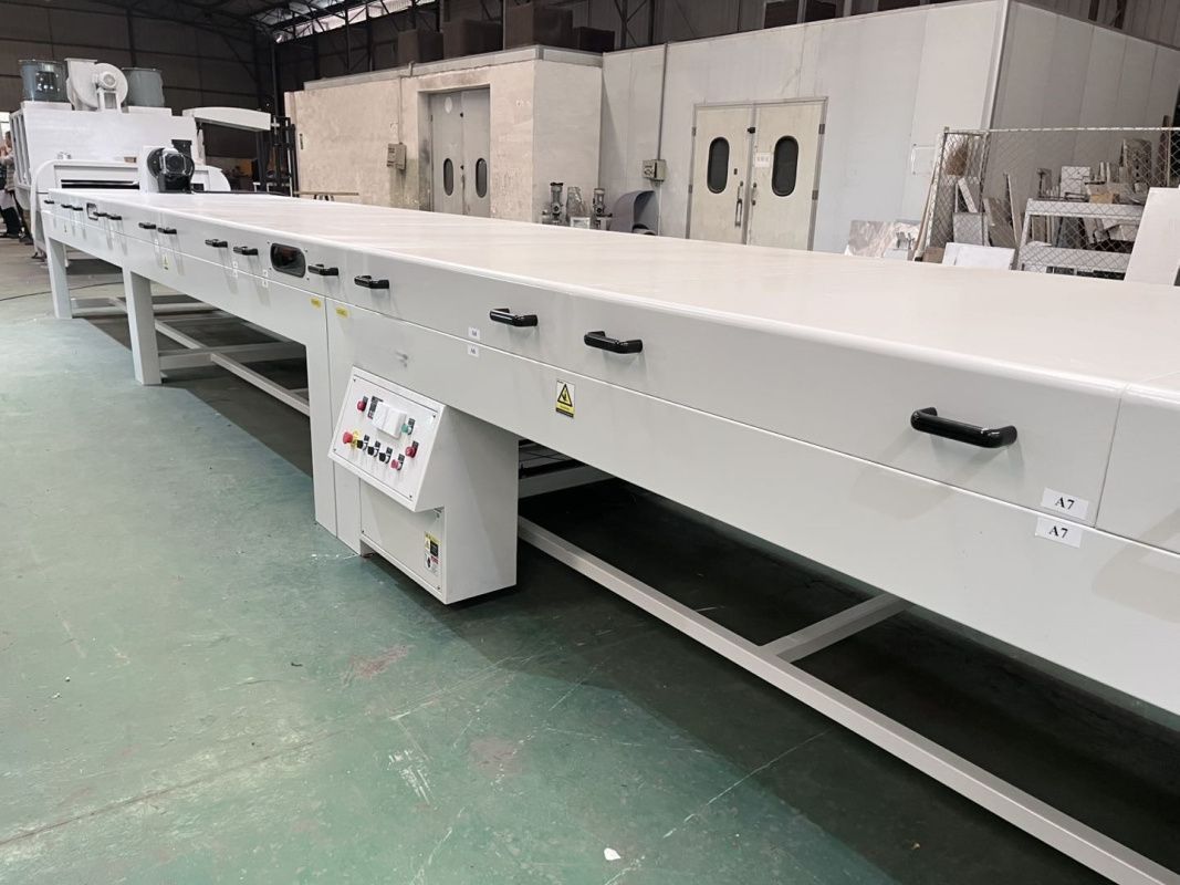 картинка Туннельная инфракрасная печь для сушки мебели, модель DW9 от магазина Метасила