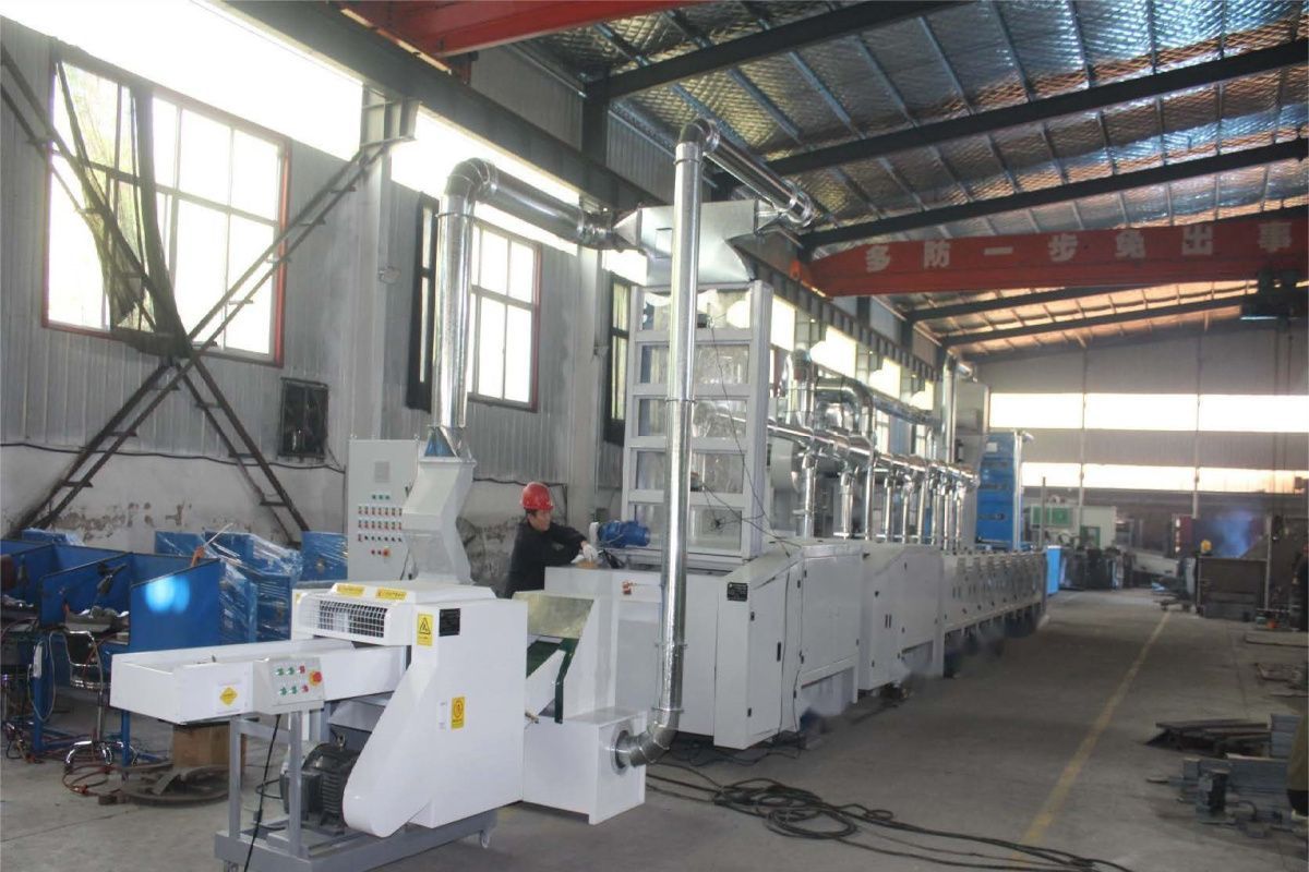 картинка Линия по переработке текстиля RT-8T от магазина Метасила