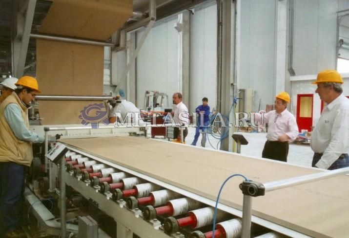 картинка Линия по производству гипсокартона (2 миллиона) от магазина Метасила