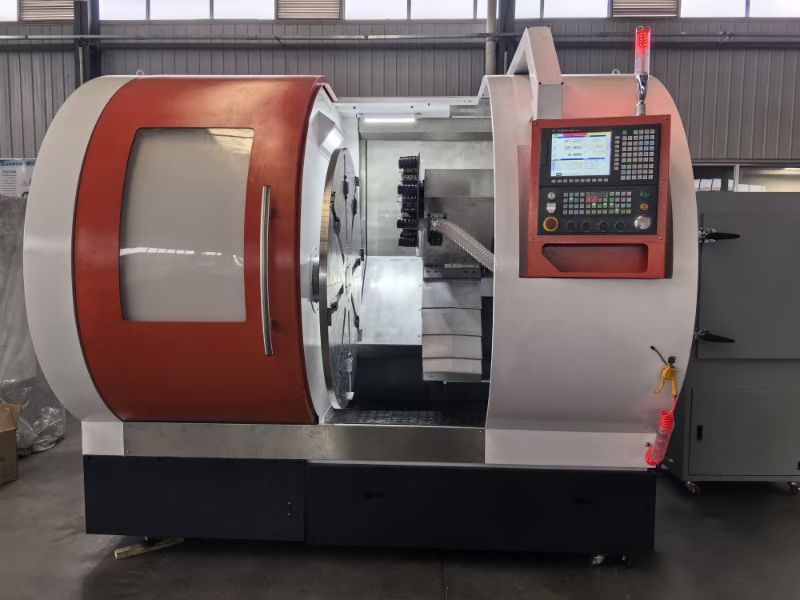 картинка Токарный станок для изготовления уплотнений с ЧПУ, модель 800 мм, Siemens от магазина Метасила