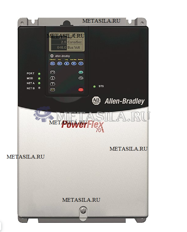 картинка Частотный преобразователь AB PF70 30 kW ALLEN BRADLEY,PF70 20AC060A0AYNANC0 от магазина Метасила