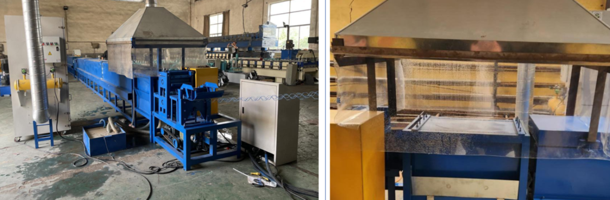 картинка Линия производства зигзагообразгой проволоки с покрытием, модель MK-10 от магазина Метасила