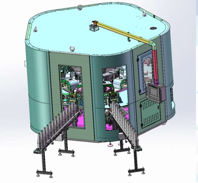 картинка 4-цветный станок для трафаретной печати PC30M от магазина Метасила