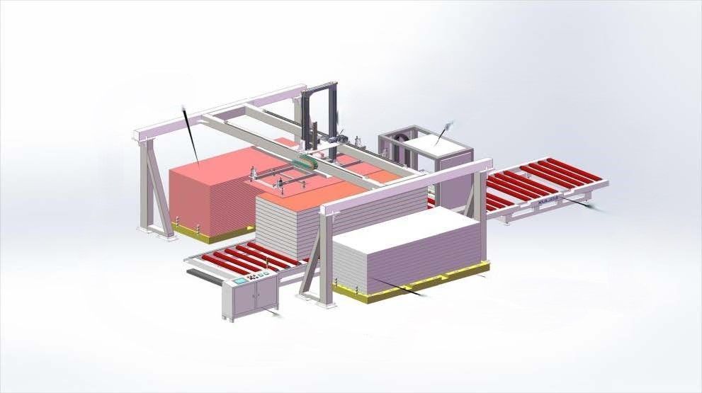 картинка Линия производства SIP-панелей BL-13 от магазина Метасила