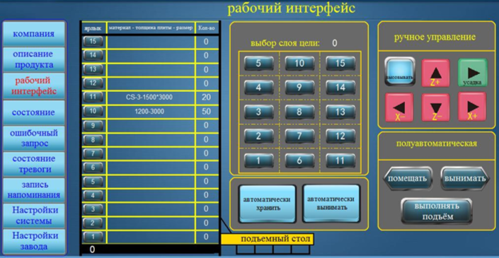 картинка Стеллажный кран- штаблёр, модель 15 полок  от магазина Метасила