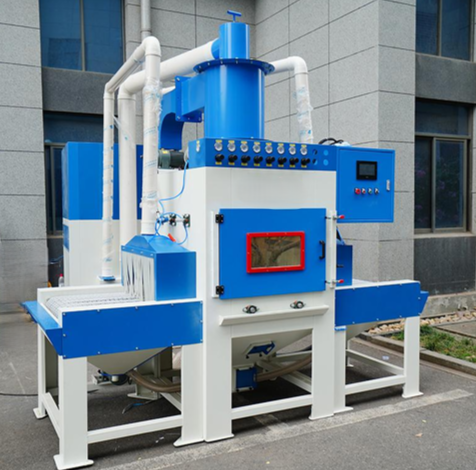 картинка Автоматическая пескоструйная машина с конвейером (модель REG-19) от магазина Метасила