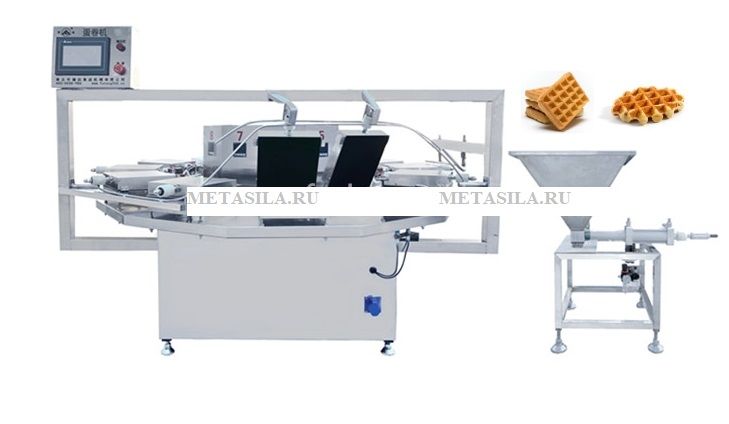 картинка Линия по производству вафельных трубочек FG-90 от магазина Метасила