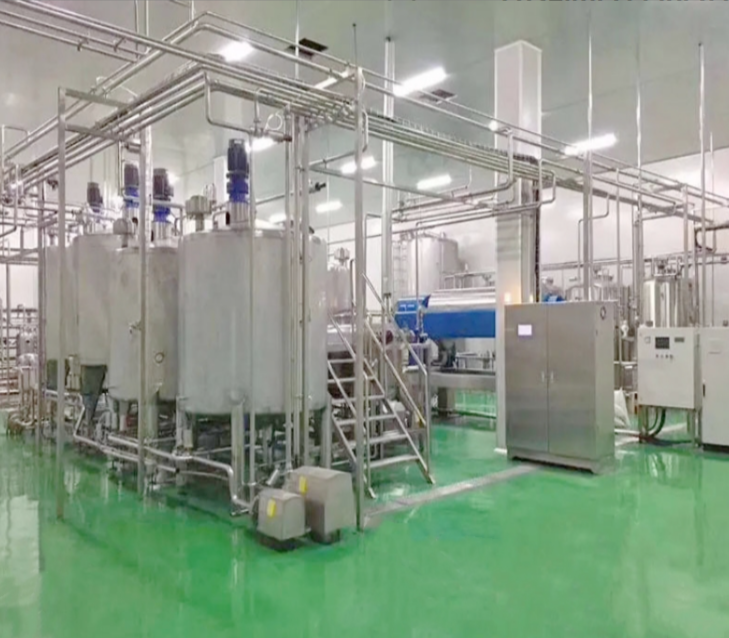 картинка Линия по производству и миндального молока,  1000л/час от магазина Метасила