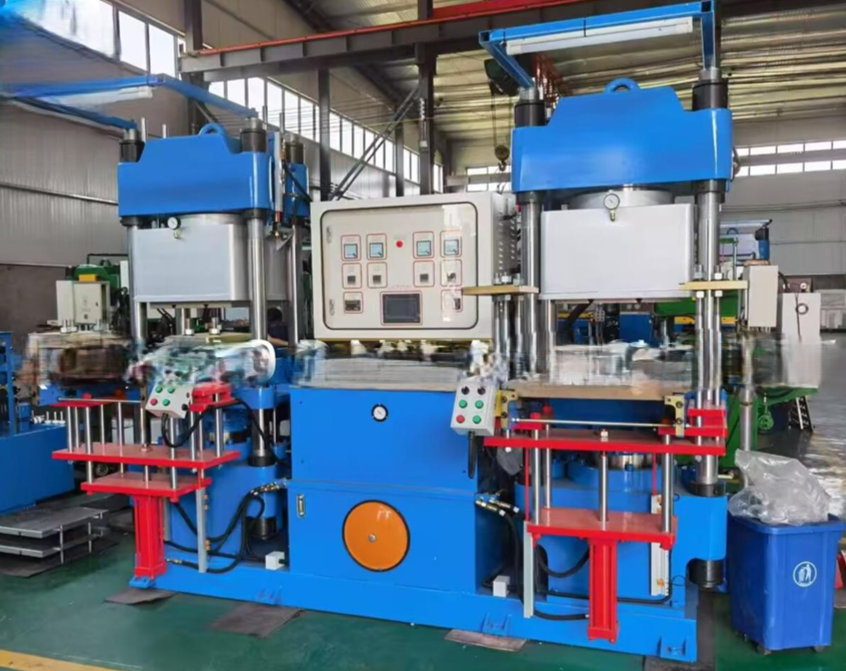 картинка Станок для изготовления изделий из резины и силикона методом вакуумного сжатия и горячего прессования (модель BP- 200T) от магазина Метасила