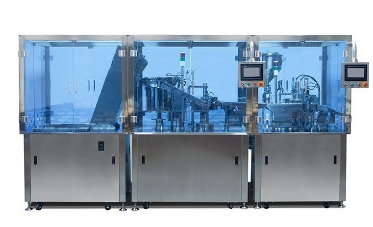 картинка Линия сборки и наполнения шприцев для промывания носа от магазина компании Метасила