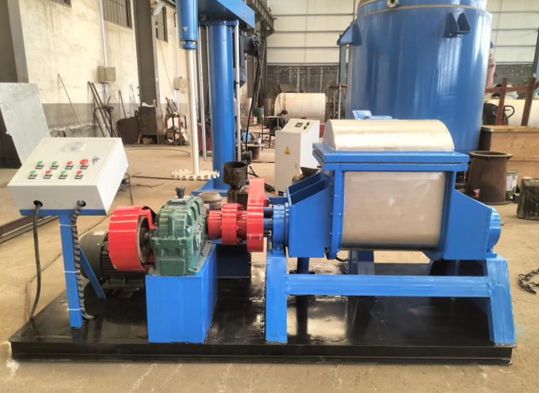 картинка Тестомес с Z-образными лопастями для тугого теста объемом 200 литров, модель WR-4 от магазина Метасила