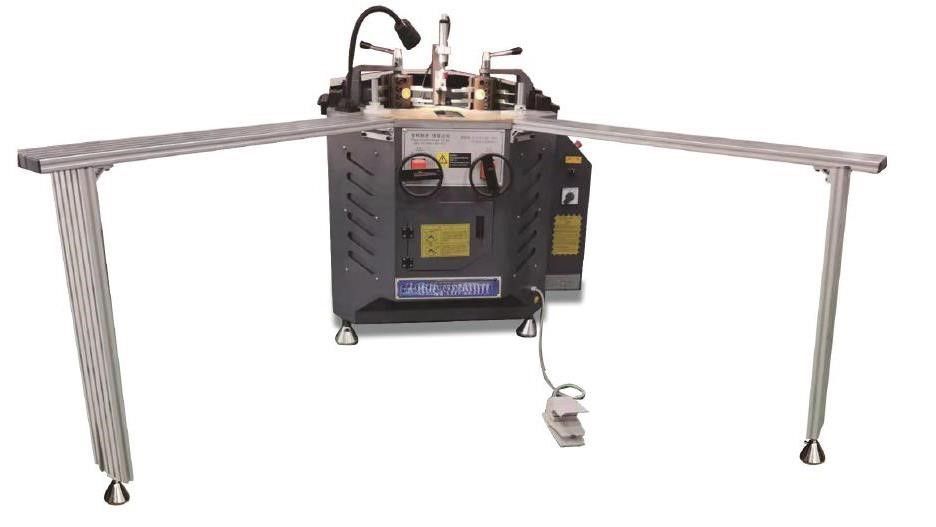картинка Угловая сварочная машина для пайки алюминиевых окон и дверей (ZX-40) от магазина Метасила