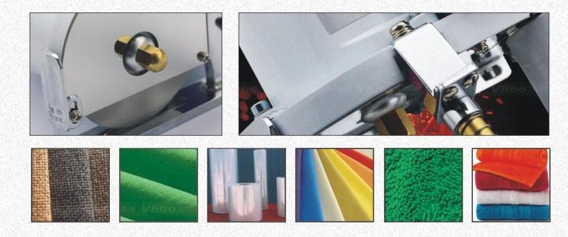 картинка Полуавтоматический станок для резки ткани CDF-80 от магазина Метасила