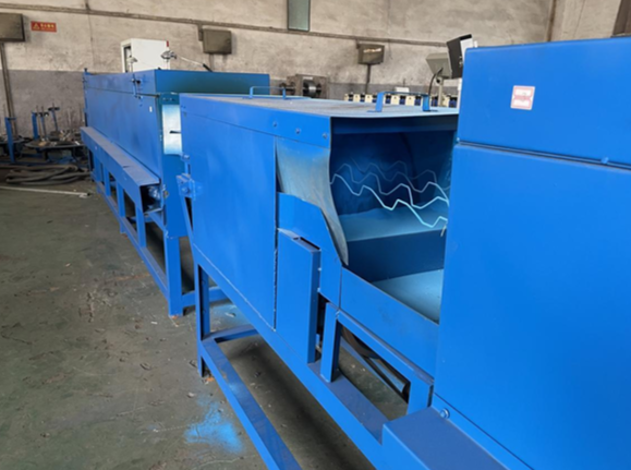 картинка Линия производства зигзагообразгой проволоки с покрытием, модель MK-10 от магазина Метасила