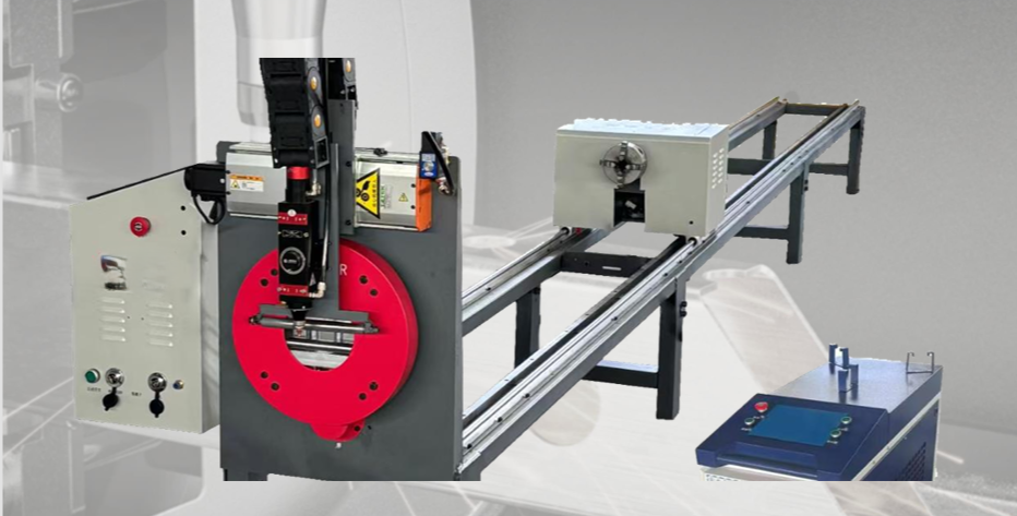картинка Лазерный труборезный станок мощностью 1500 Вт с автофокусом, модель N3-15 от магазина Метасила