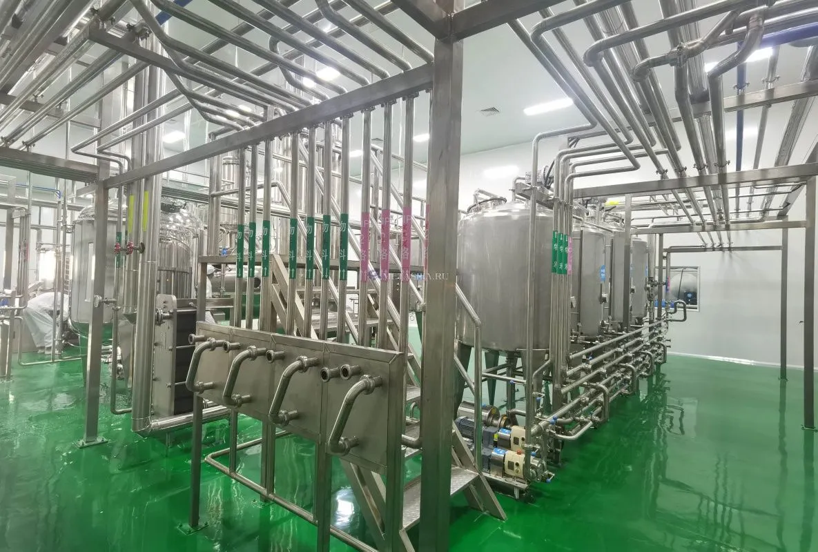 картинка Линия по производству йогурта (15 тонн в день)  от магазина Метасила