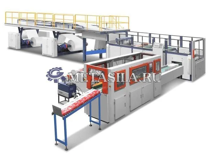 картинка Высокоскоростная линия по производству бумаги А-4 (20-25 пачек/мин)   от магазина Метасила