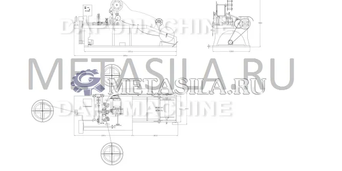 картинка Станок по производству колючей проволоки от магазина Метасила