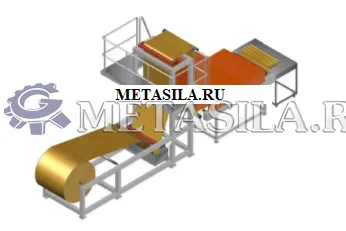 картинка Линия по производству прокладок для испарительного охлаждения  от магазина Метасила