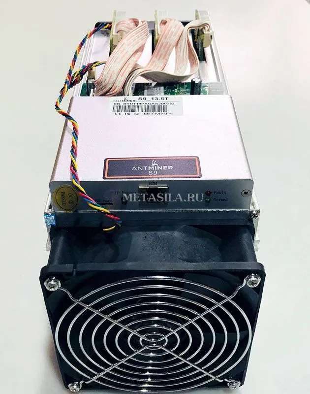 картинка Antminer S9 Bitcoin Miner бу купить в Москве от магазина Метасила