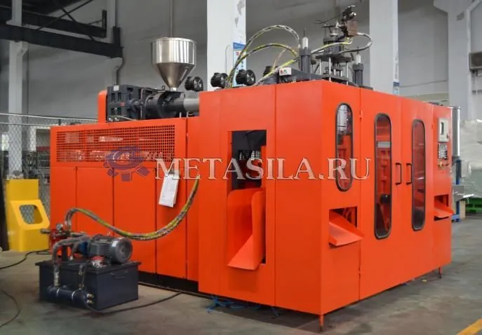 картинка Автоматическая экструзионно-выдувная машина для производства канистр (5л)  от магазина Метасила