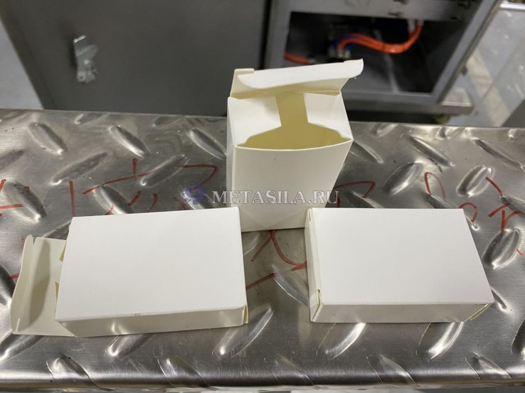 картинка Упаковочное оборудование для скрепок в картонные коробки  от магазина Метасила